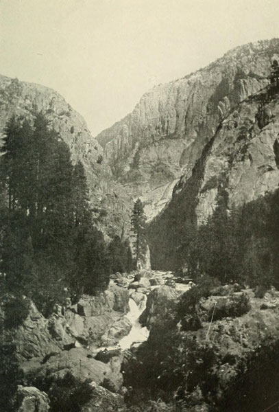 MUIR GORGE, TUOLUMNE CAÑON—YOSEMITE NATIONAL PARK