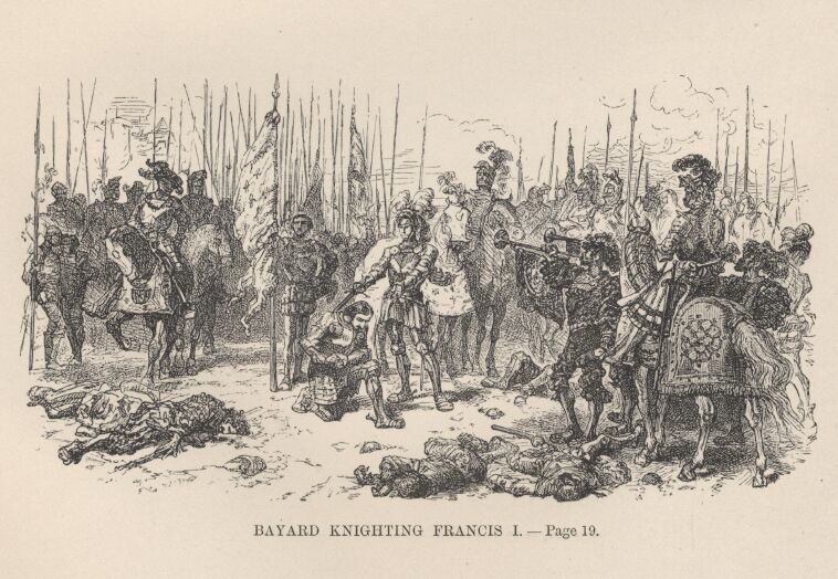 Bayard Knighting Francis I——19 