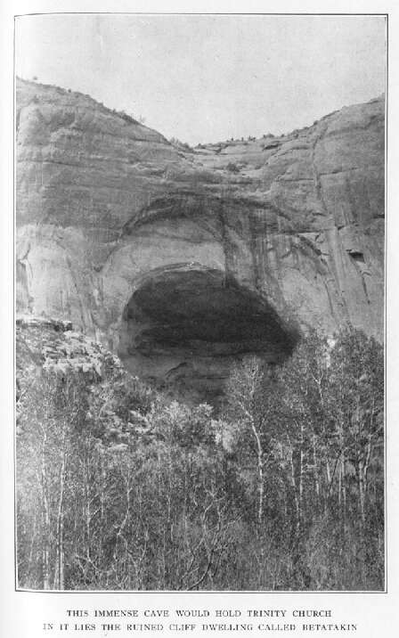 This Immense Cave Would Hold Trinity Church. In It Lies The Ruined Cliff Dwelling Called Betatakin 