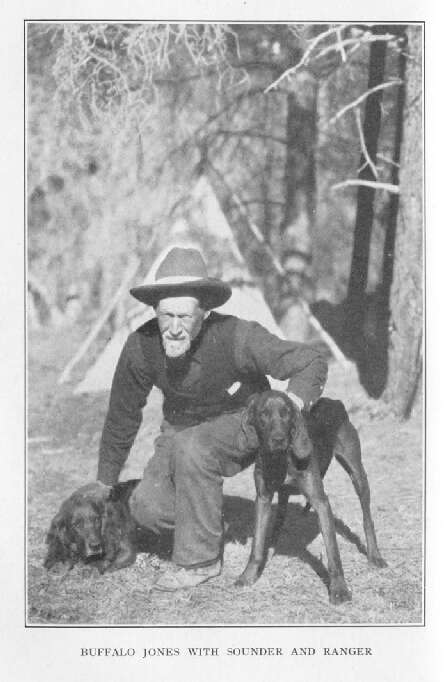 Buffalo Jones With Sounder and Ranger 