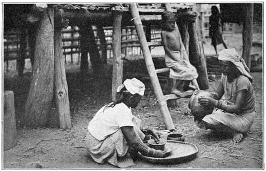 Tinguian potters at work