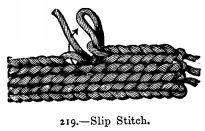 Slip Stitch.