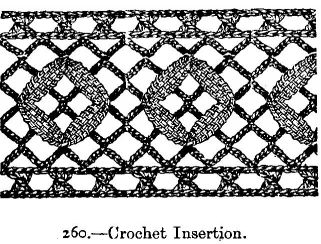 Crochet Insertion.