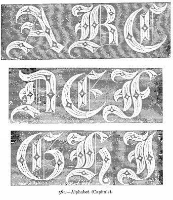 Alphabet (Capitals).