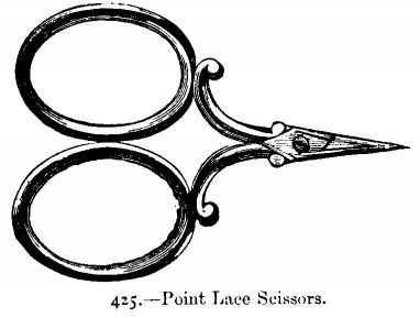 Point Lace Scissors.