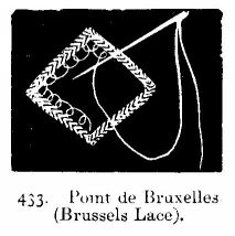 Point de Bruxelles (Brussels Lace).