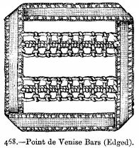 Point de Venise Bars (Edged).