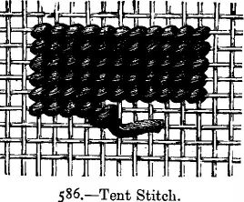 Tent Stitch.