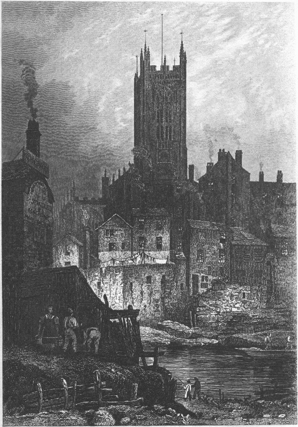 COLLEGIATE CHURCH, MANCHESTER.  Drawn by G. Pickering. Engraved by Edw^d Finden