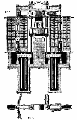 COMPOUND HYDRAULIC PRESS. FIGS. 3 and 4.