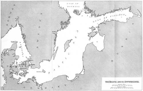 Map of the Baltic and its Approaches