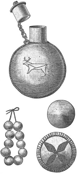 PL. XVI. OBJECTS IN SILVER.