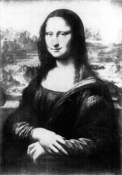 Monna Lisa. L. da Vinci.