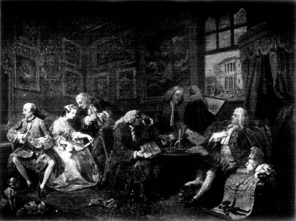 Marriage A-la-Mode. Hogarth.