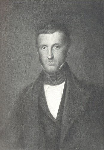 George Bancroft.  From the painting by C. C. Ingham in the possession of William J. A. Bliss