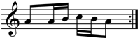 a musical fragment