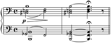 a musical fragment