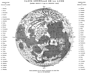 CARTE GÉNÉRALE DE LA LUNE