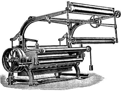 FIG. 28.--Padding Machine for Paranitroaniline Red.