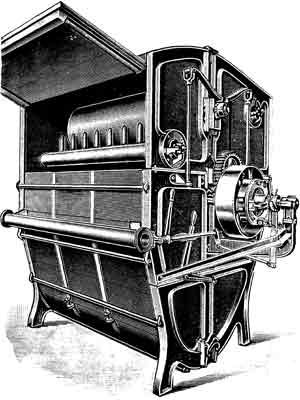 FIG. 34.--Cloth-washing Machine.