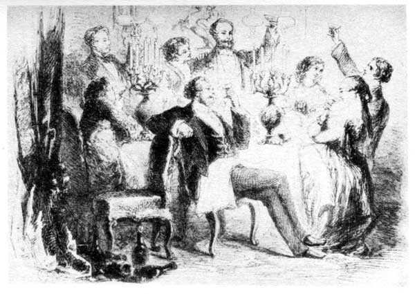 Supper-Party at Les Frères Provençaux. First act in a Tragedy