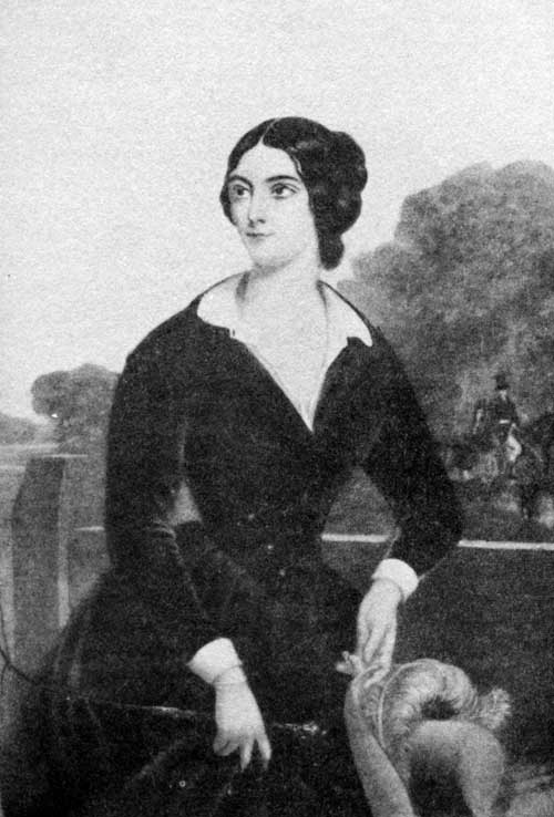 Lola Montez in London. Aged thirty  (Engraved by Auguste Hüssner)