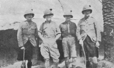 C. J. Mcconaghy, Capt. A. M. Grieve, S. F. G. Alexander, H. W. Bruce.