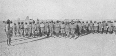 No. 1 Company Early Morning Parade Outside Samarra