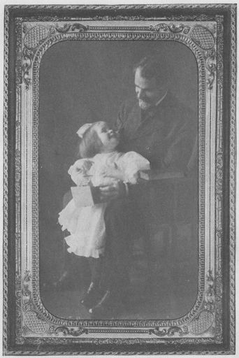 Entirely subject to my daughter, who regarded me as a wonder-working giant, I paid tribute to her in song, in story, and in frankincense and myrrh. Led by her trusting little hand I re-discovered the haunts of fairies and explored once more the land beneath the rainbow.