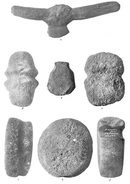 PL. CLXXI— STONE IMPLEMENTS FROM PALATKI, AWATOBI, AND SIKYATKI