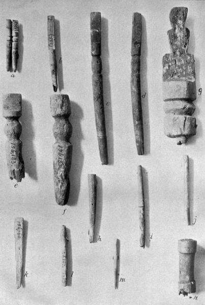 PL. CLXXIV— PAHOS OR PRAYER-STICKS FROM SIKYATKI