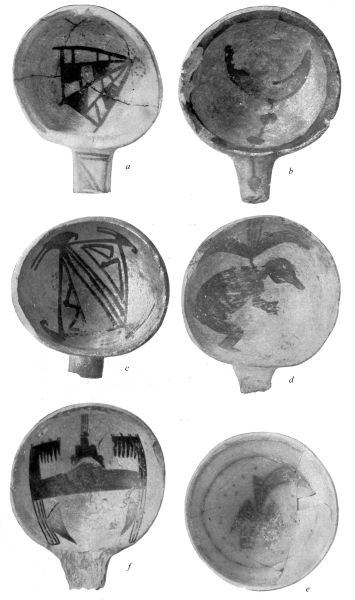 PL. CXXXI— ORNAMENTED LADLES FROM SIKYATKI