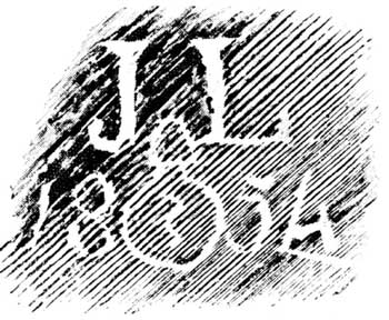 JOHN LEECH'S INITIALS AND CYPHER.