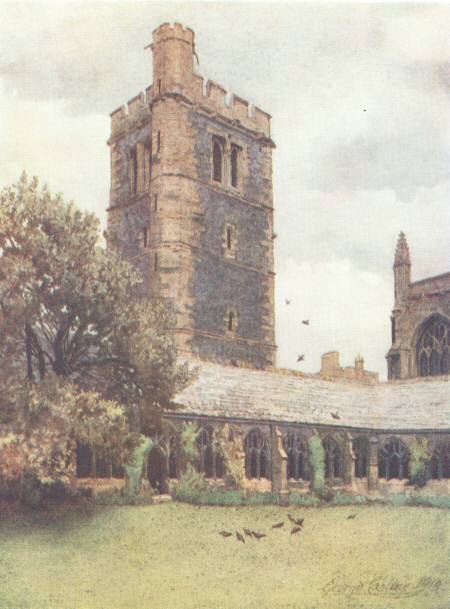 New College Cloisters and Tower