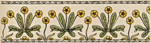 Floral border design