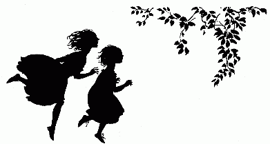 Children running