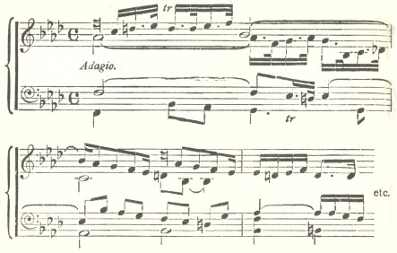 Score for ‘Suites of Pièces, set i., prelude to No. 8