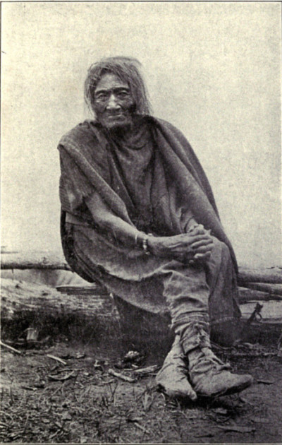  SHEEP EATER SQUAW 115 YEARS OLD "THE WOMAN UNDER THE GROUND"