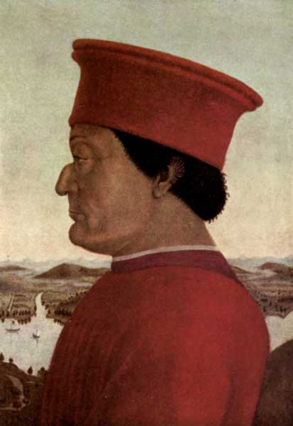 PIERO DELLA FRANCESCA: FEDERIGO DA MONTEFELTRO