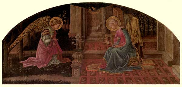 FRA FILIPPO LIPPI: THE ANNUNCIATION