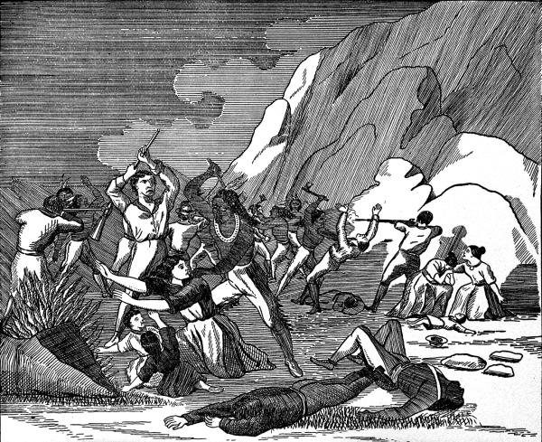 MASSACRE OF EMIGRANTS