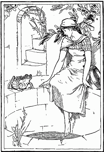 ILLUSTRATION FROM "ENGLISH FAIRY TALES." BY J. D. BATTEN (DAVID NUTT)