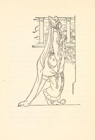 [Illustration: When anybody of superior station or age came into the room she rose and curtsied, verso]