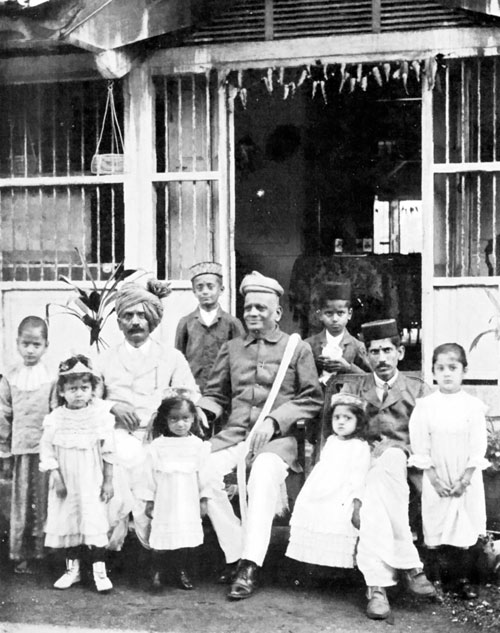 The "Kindly Hindu" Neighbour, His Sons and Grandchildren.