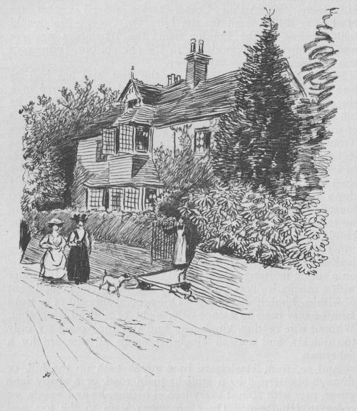 Brookbank Cottage, Shottermill, where George Eliot lived for a time.