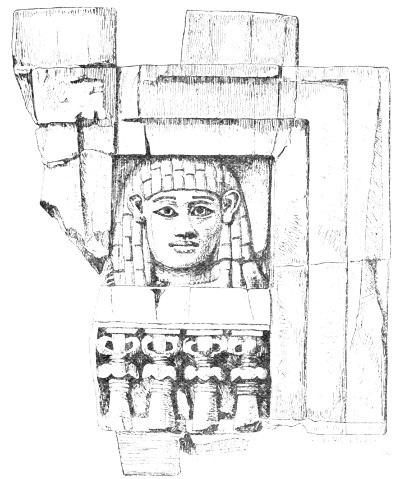 Fig. 129.—Ivory tablet in the British Museum. Drawn by Saint-Elme Gautier.