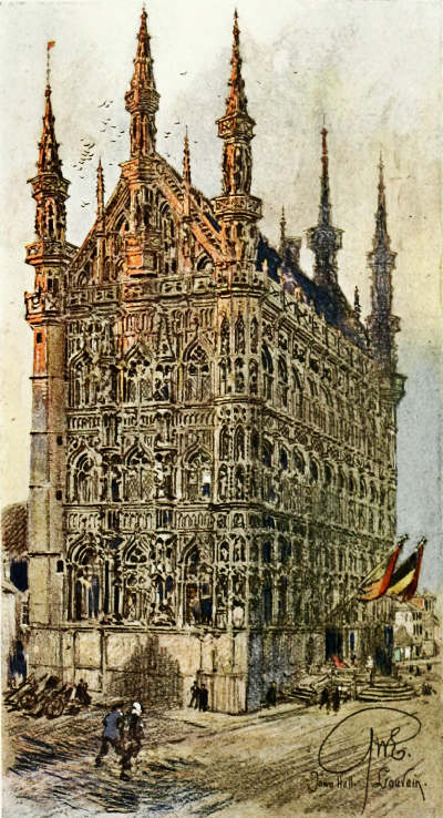 The Town Hall: Louvain