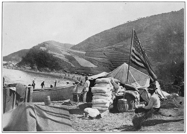 U. S. Troops from Wreck of “Morgan City.”