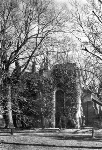 Old Church Tower, Jamestown, Virginia  Photo by Flournoy, Virginia State Chamber of Commerce