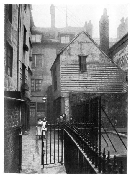 Alley near the Cloth Fair, Smithfield.